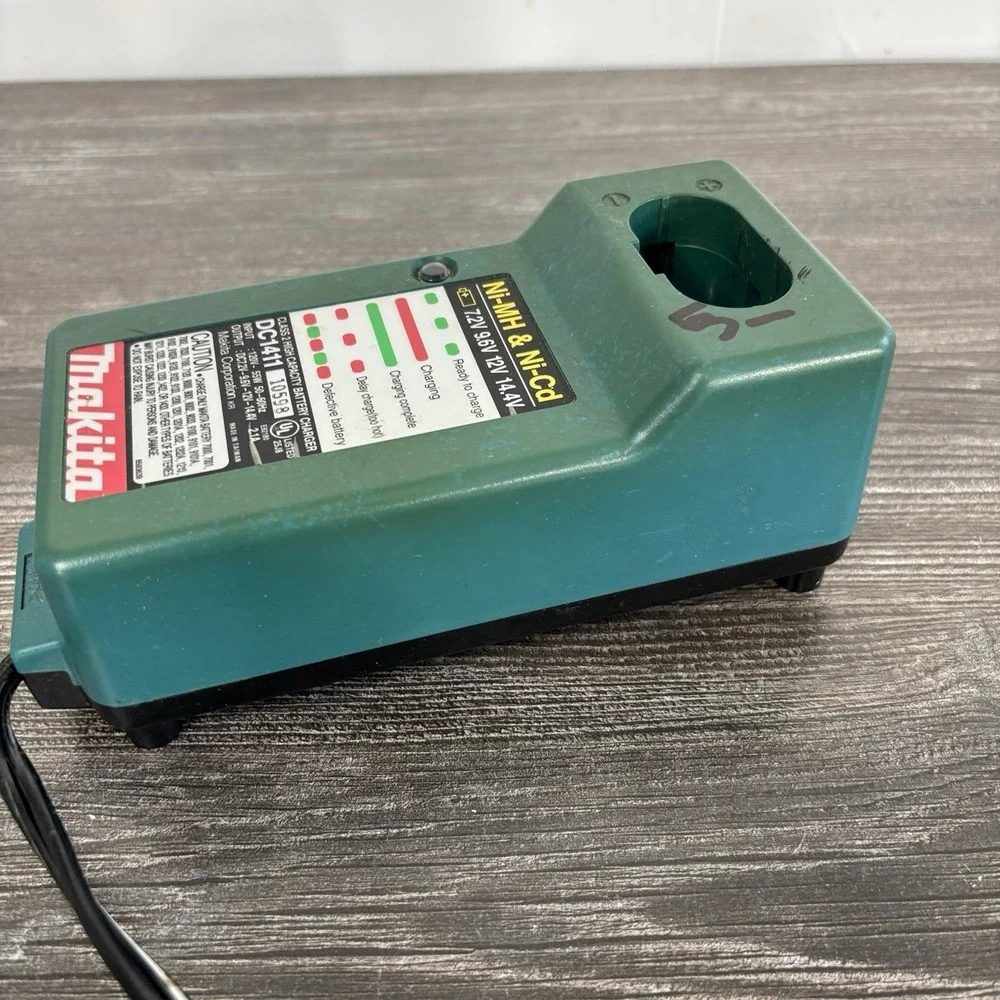 Makita DC1411 Genuine Ni-MH‎ Ni-Cd Class 2 Battery Charger 7.2V 9.6V 12V 14.4V